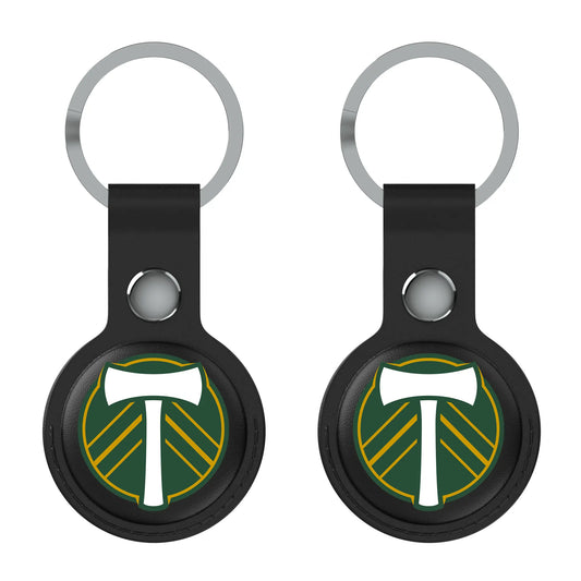 Portland Timbers Insignia Black Airtag Holder 2-Pack