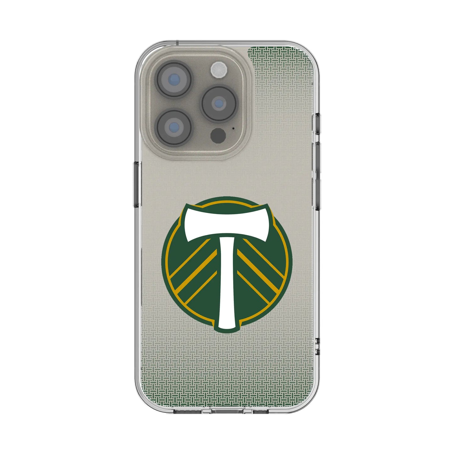 Portland Timbers Linen Clear Phone Case for Apple iPhone
