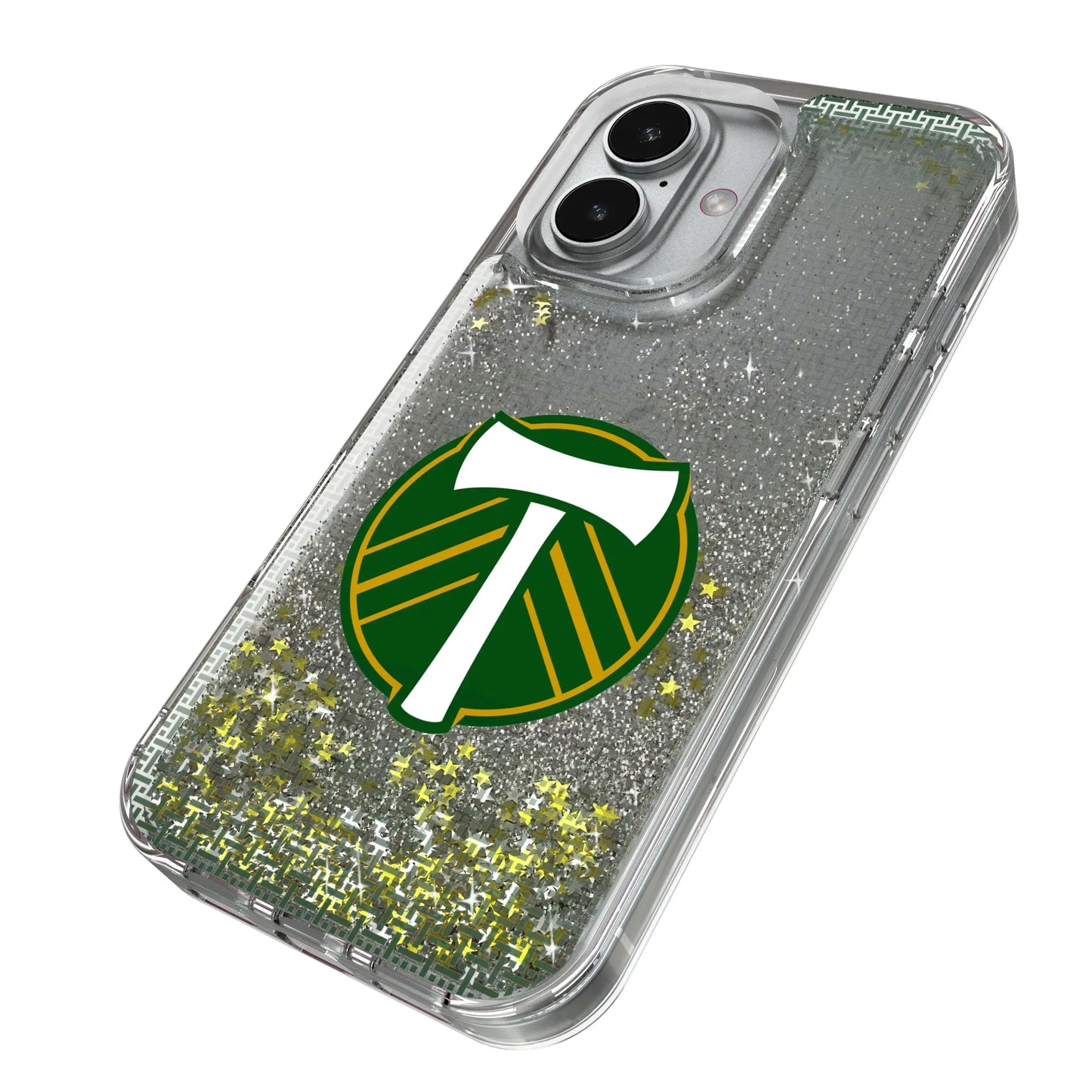 Portland Timbers Linen Glitter Phone Case for Apple iPhone