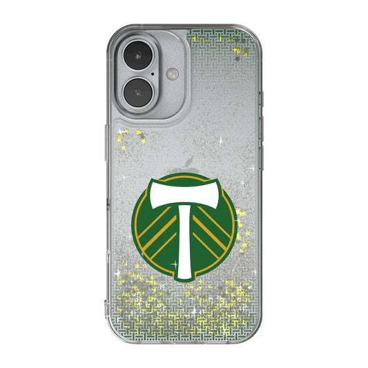 Portland Timbers Linen Glitter Phone Case for Apple iPhone