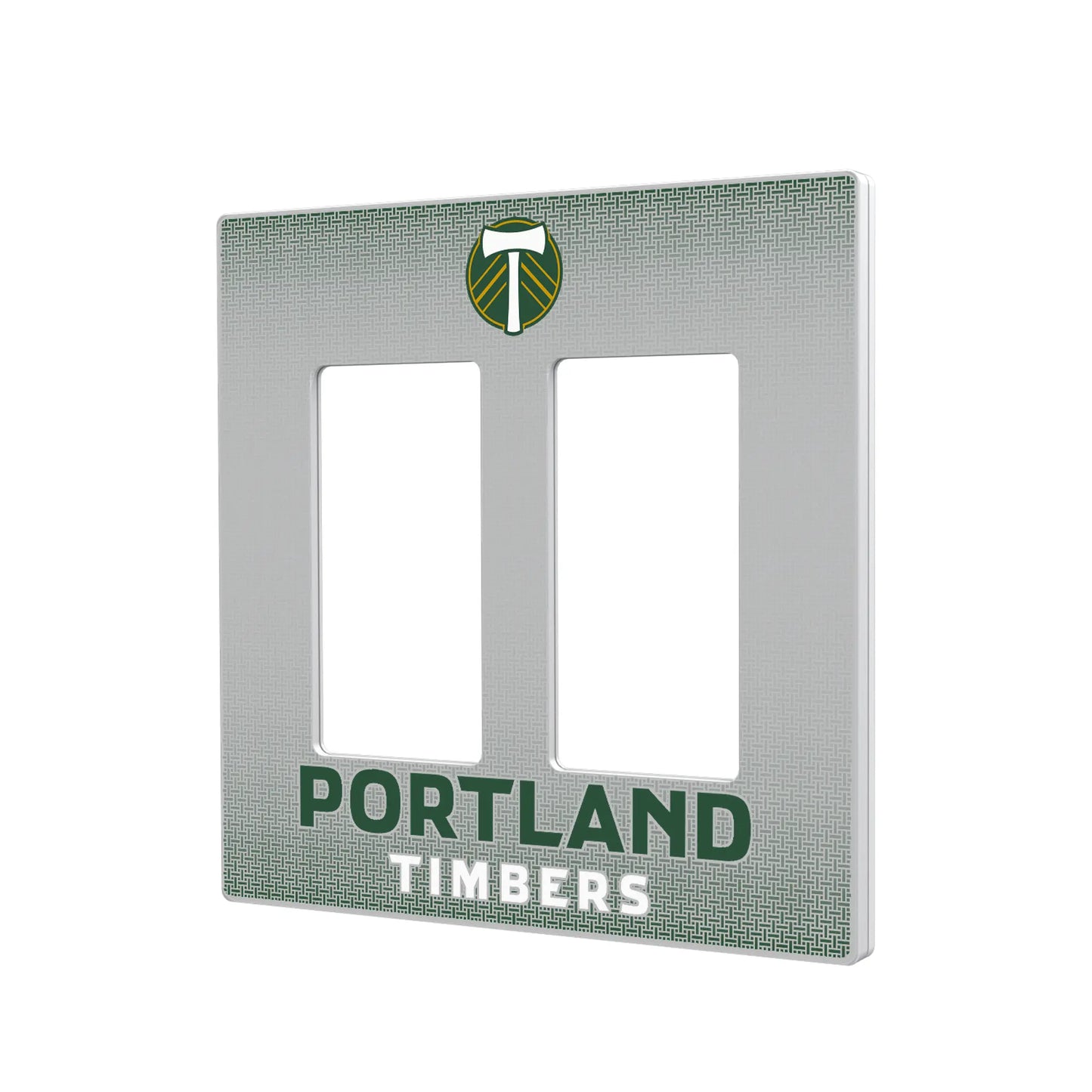 Portland Timbers Linen Hidden-Screw Light Switch Plate