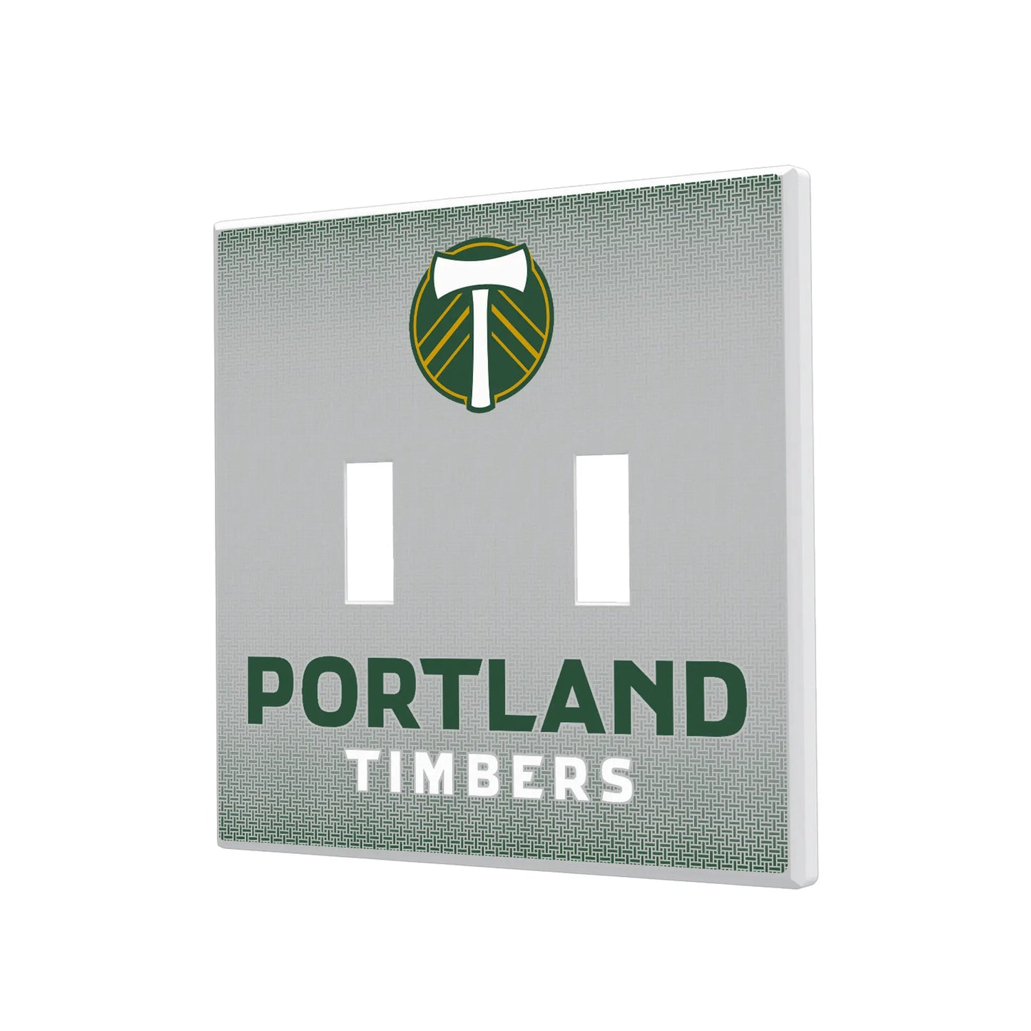 Portland Timbers Linen Hidden-Screw Light Switch Plate