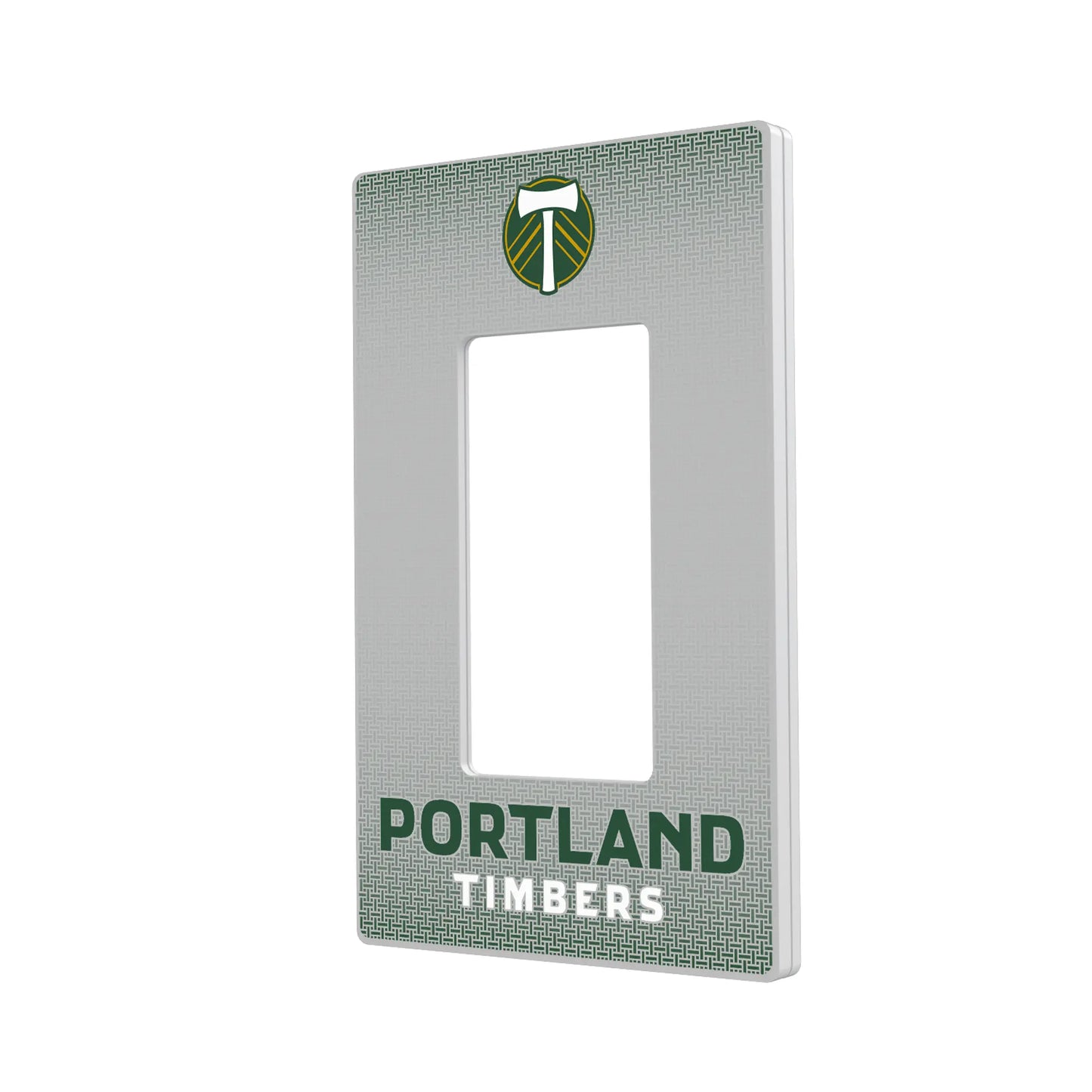 Portland Timbers Linen Hidden-Screw Light Switch Plate