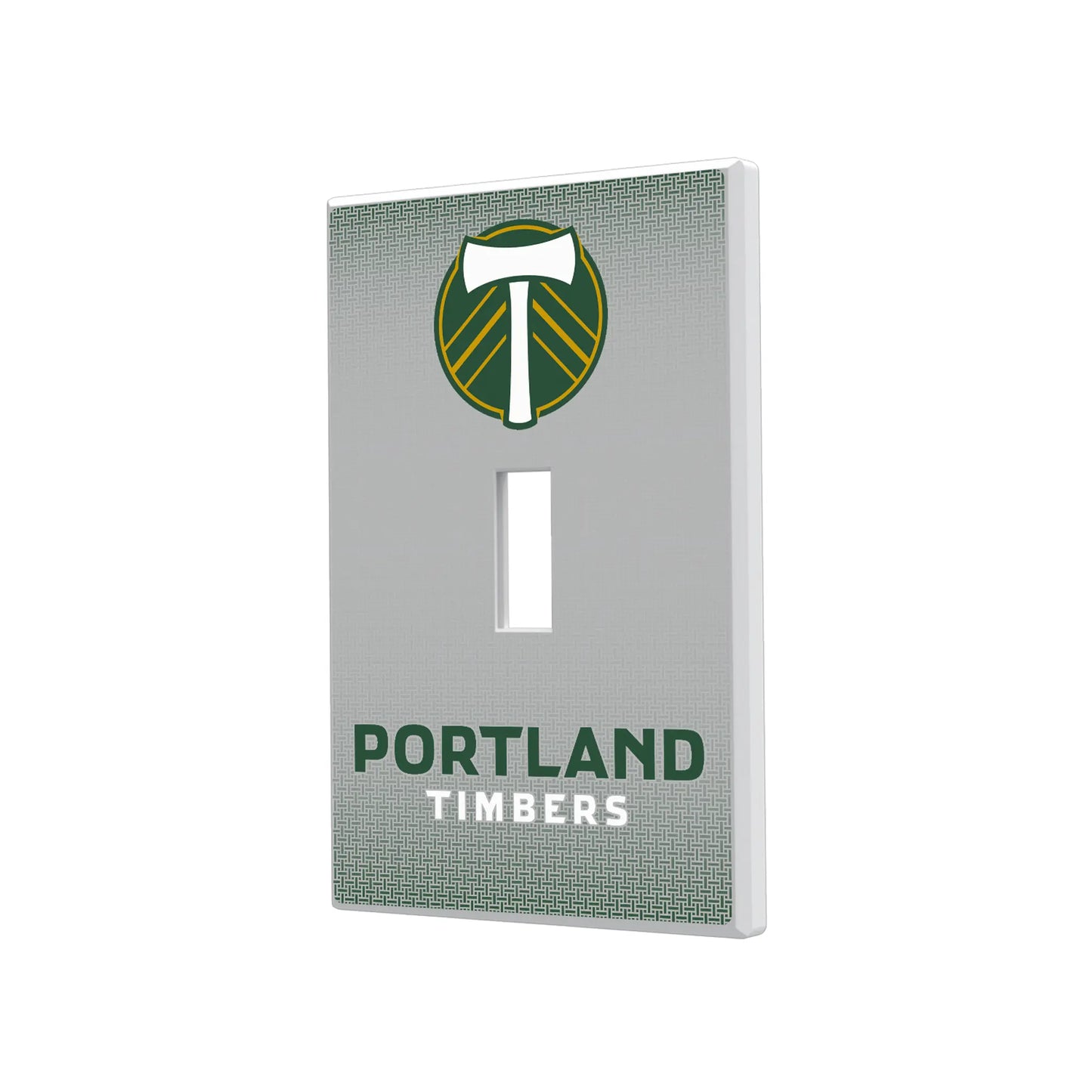 Portland Timbers Linen Hidden-Screw Light Switch Plate