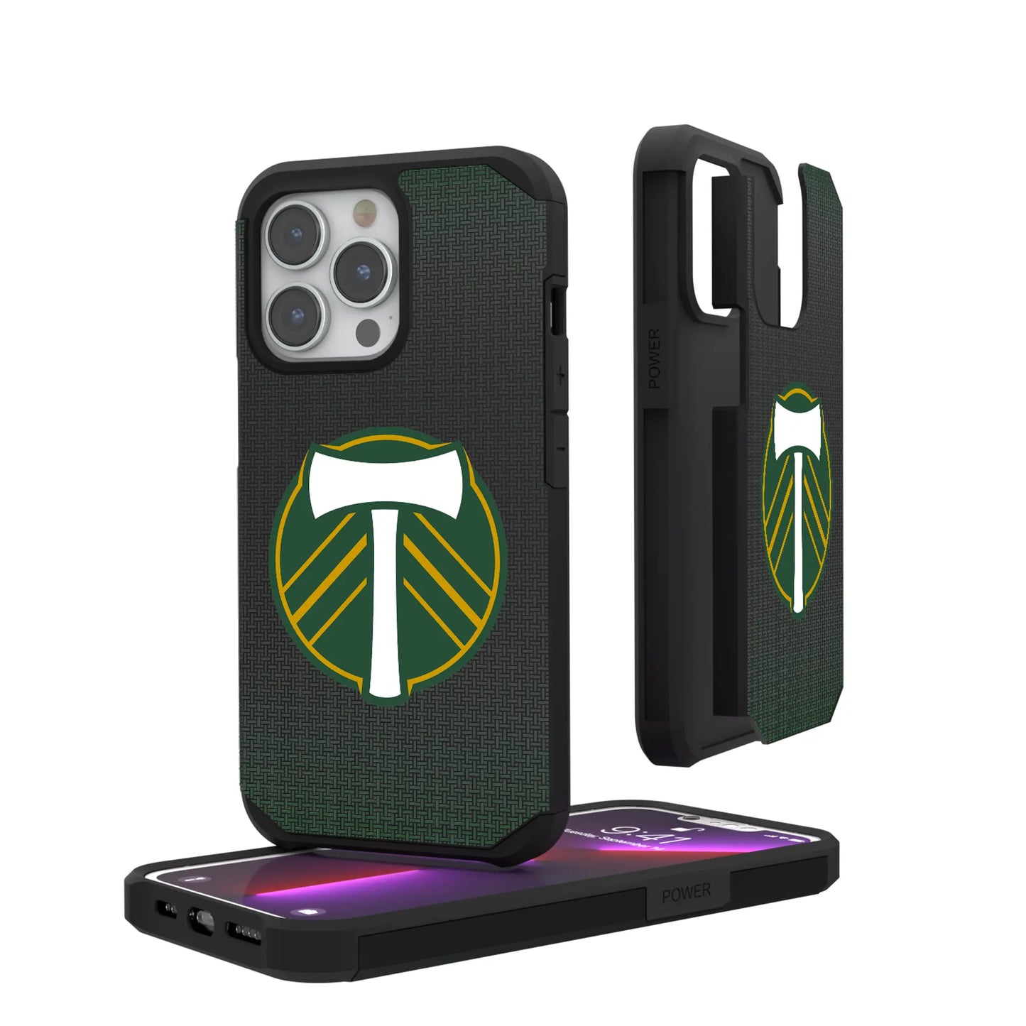 Portland Timbers Linen Rugged Phone Case for Apple iPhone