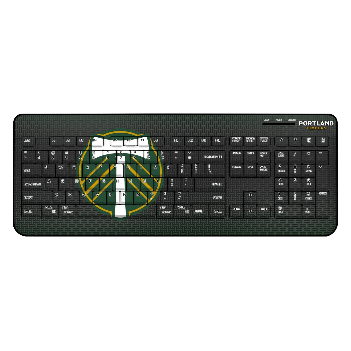Portland Timbers Linen Wireless USB Keyboard