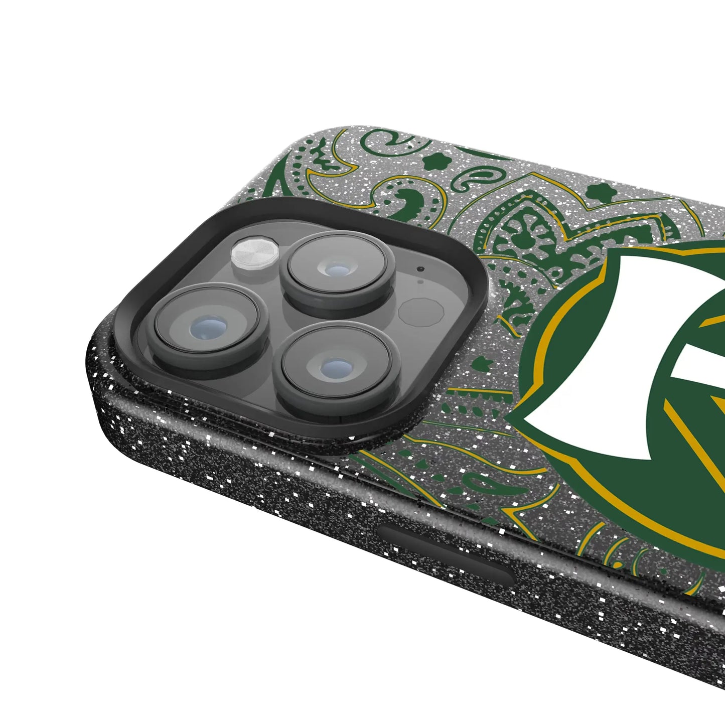 Portland Timbers Paisley Black Bling Phone Case for Apple iPhone