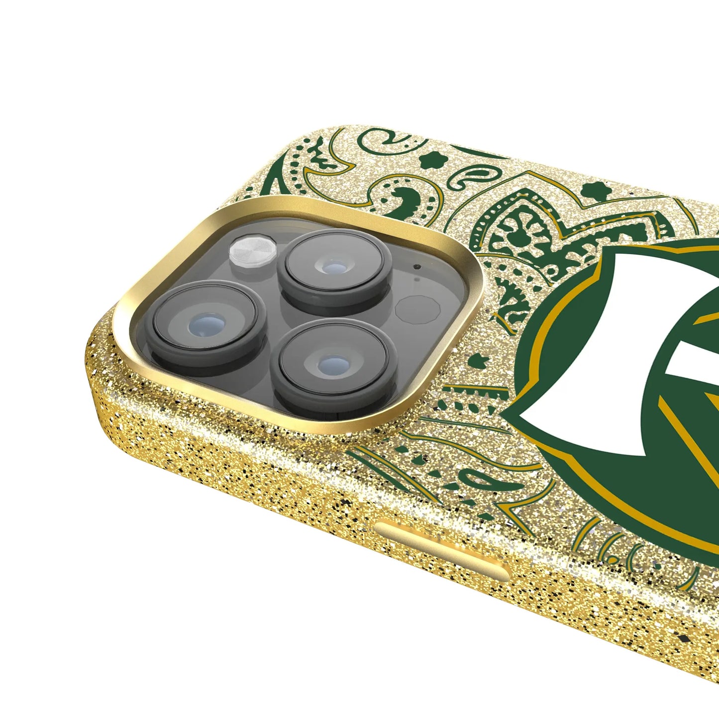 Portland Timbers Paisley Bling Phone Case for Apple iPhone