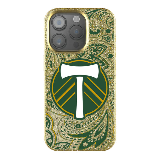 Portland Timbers Paisley Bling Phone Case for Apple iPhone