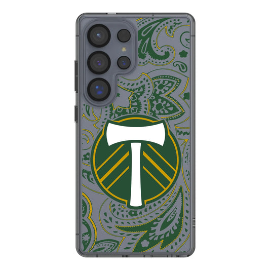 Portland Timbers Paisley Clear Phone Case for Samsung Galaxy