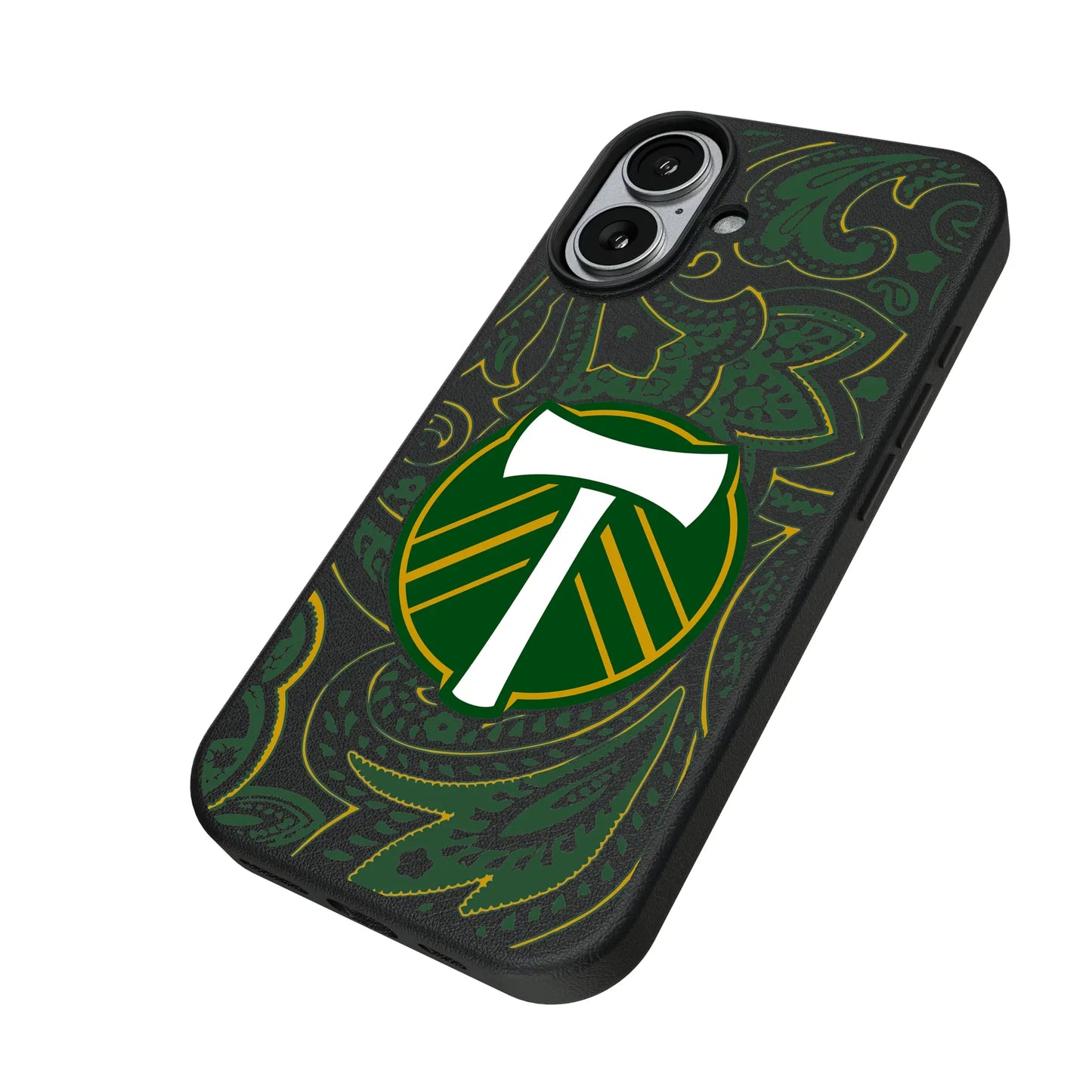 Portland Timbers Paisley MagSafe Compatible Phone Case for Apple iPhone