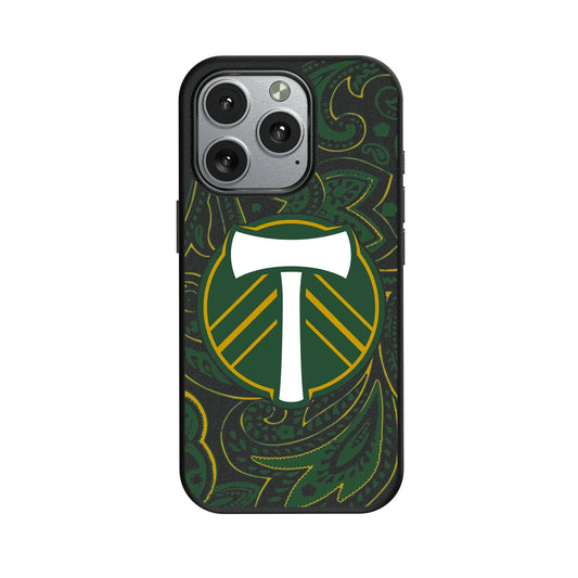 Portland Timbers Paisley MagSafe Compatible Phone Case for Apple iPhone