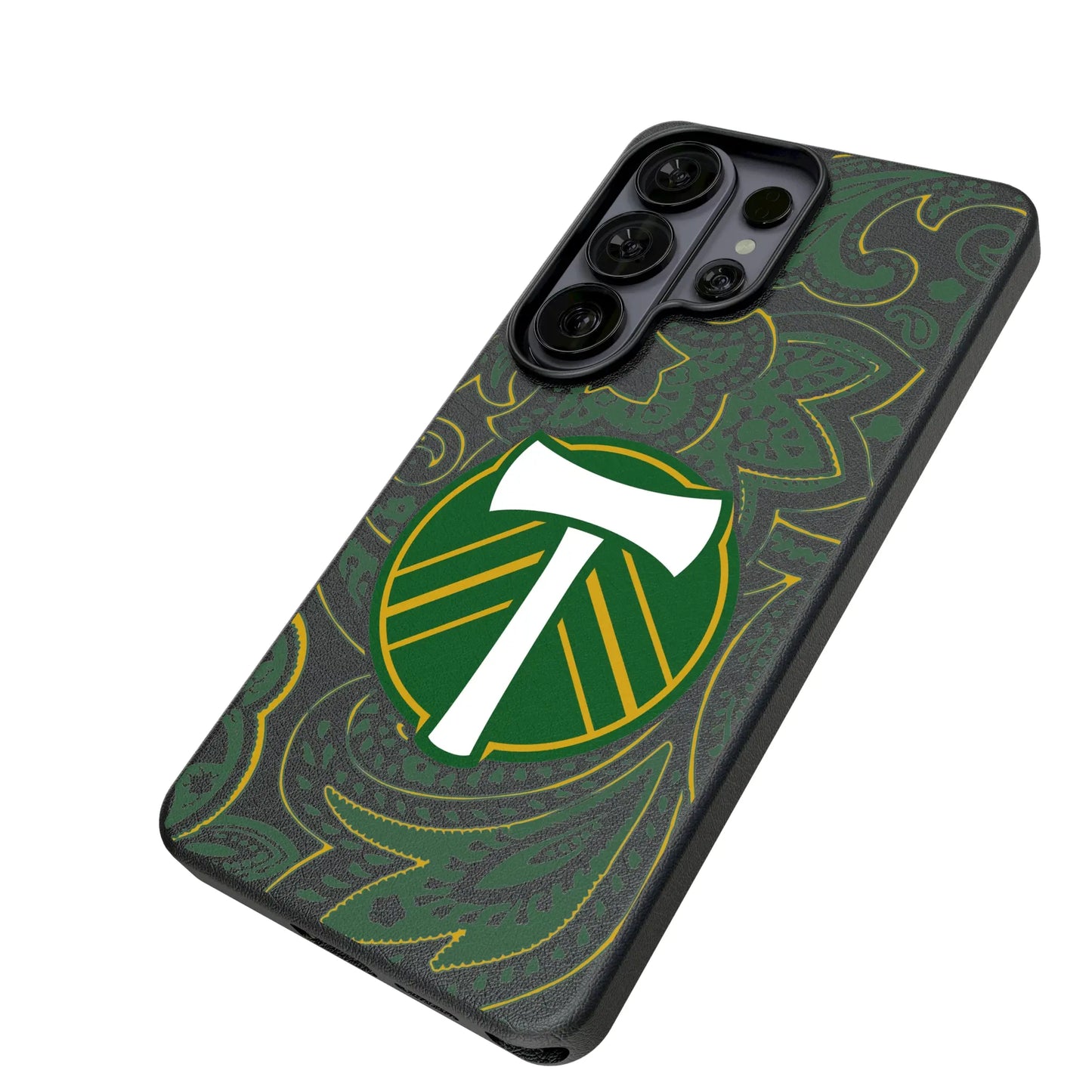 Portland Timbers Paisley MagSafe Compatible Phone Case for Samsung Galaxy