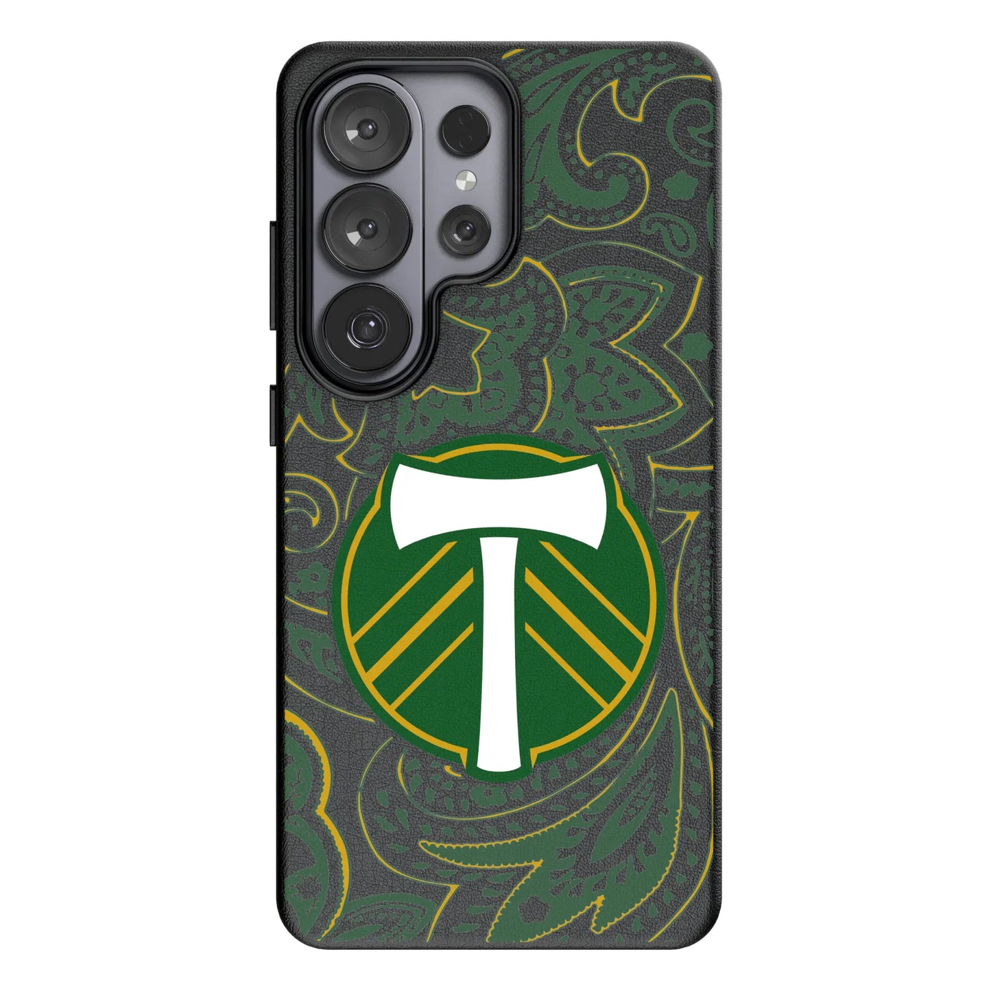 Portland Timbers Paisley MagSafe Compatible Phone Case for Samsung Galaxy