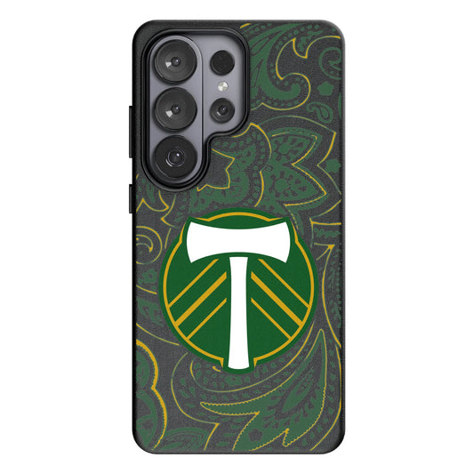 Portland Timbers Paisley MagSafe Compatible Phone Case for Samsung Galaxy