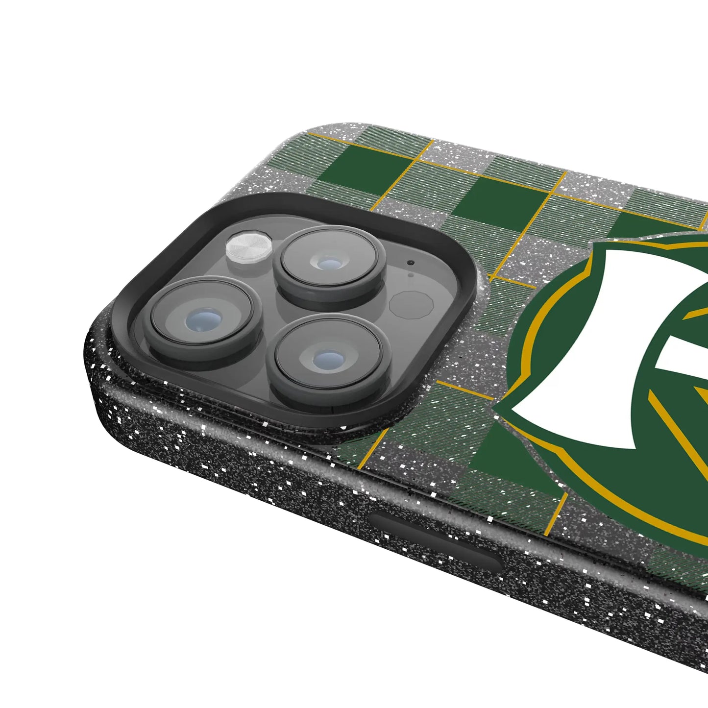 Portland Timbers Plaid Black Bling Phone Case for Apple iPhone