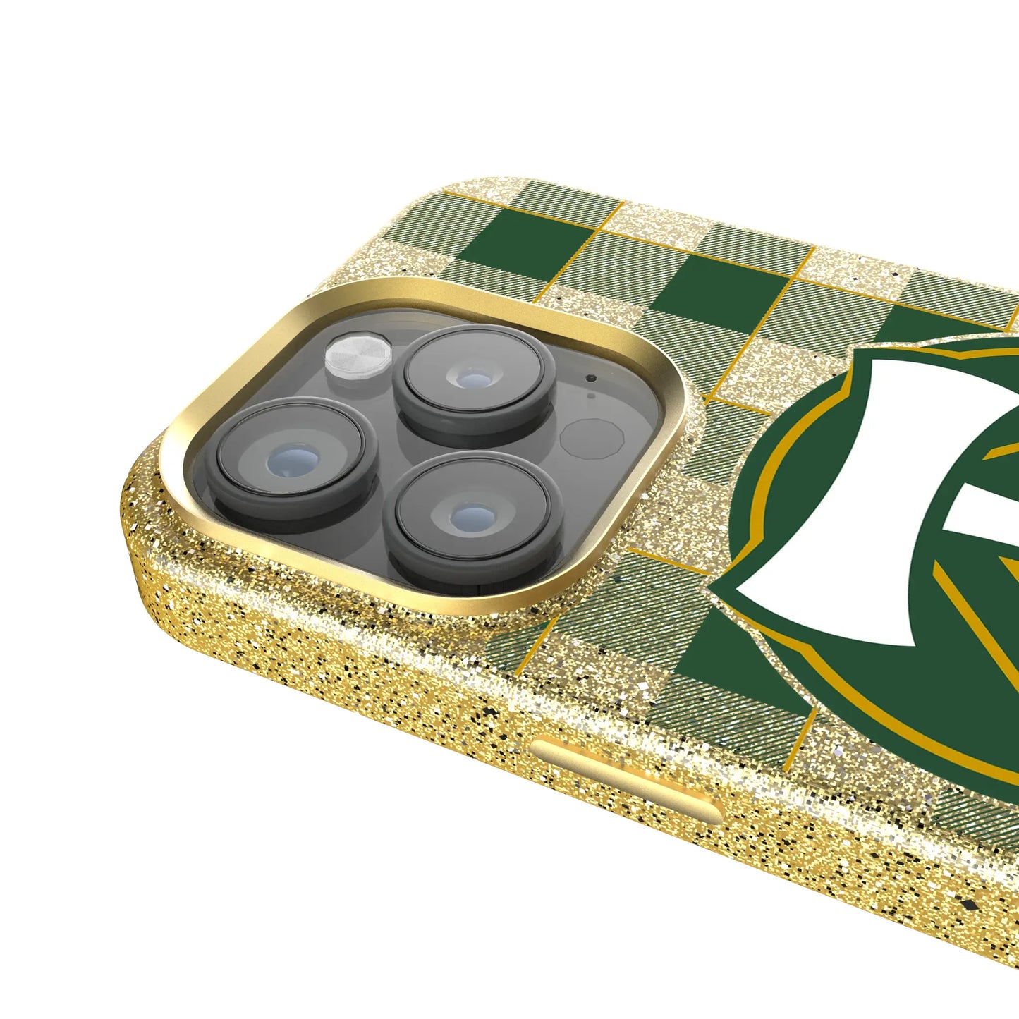 Portland Timbers Plaid Bling Phone Case for Apple iPhone