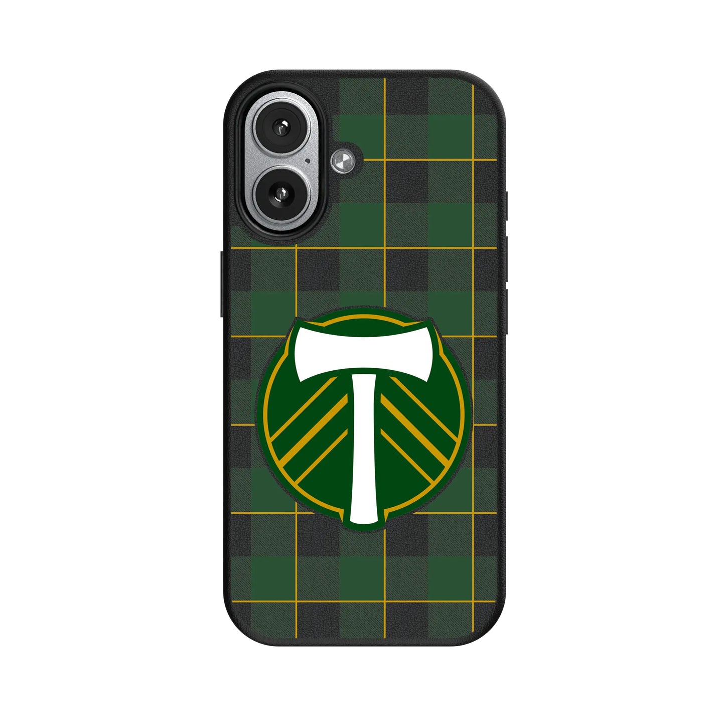 Portland Timbers Plaid MagSafe Compatible Phone Case for Apple iPhone