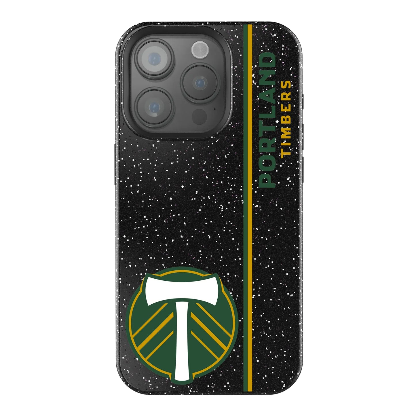 Portland Timbers Sidebar Black Bling Phone Case for Apple iPhone