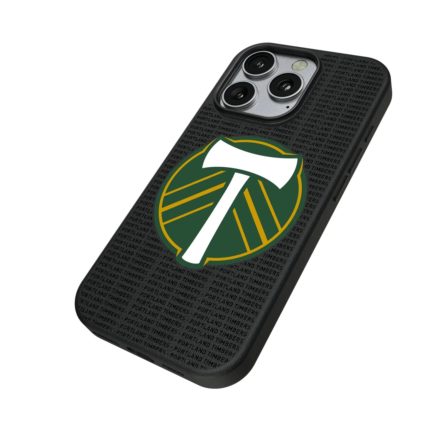 Portland Timbers Text Backdrop MagSafe Compatible Phone Case for Apple iPhone