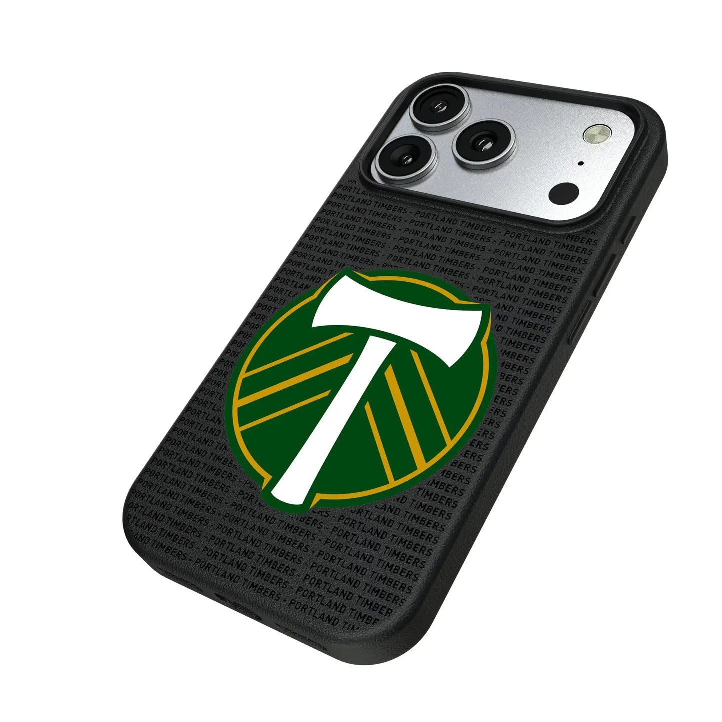 Portland Timbers Text Backdrop MagSafe Compatible Phone Case for Apple iPhone