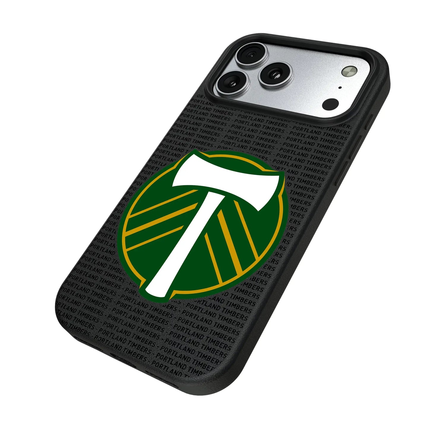 Portland Timbers Text Backdrop MagSafe Compatible Phone Case for Apple iPhone