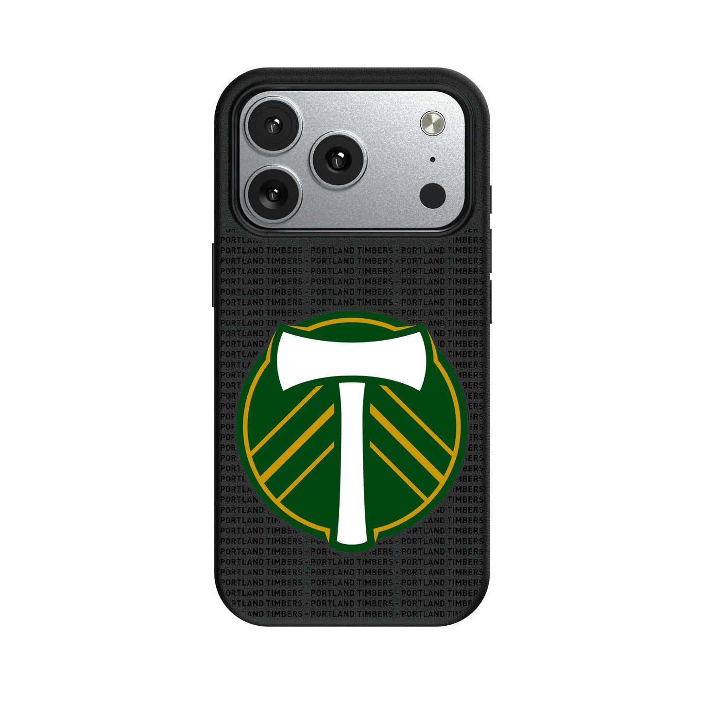 Portland Timbers Text Backdrop MagSafe Compatible Phone Case for Apple iPhone