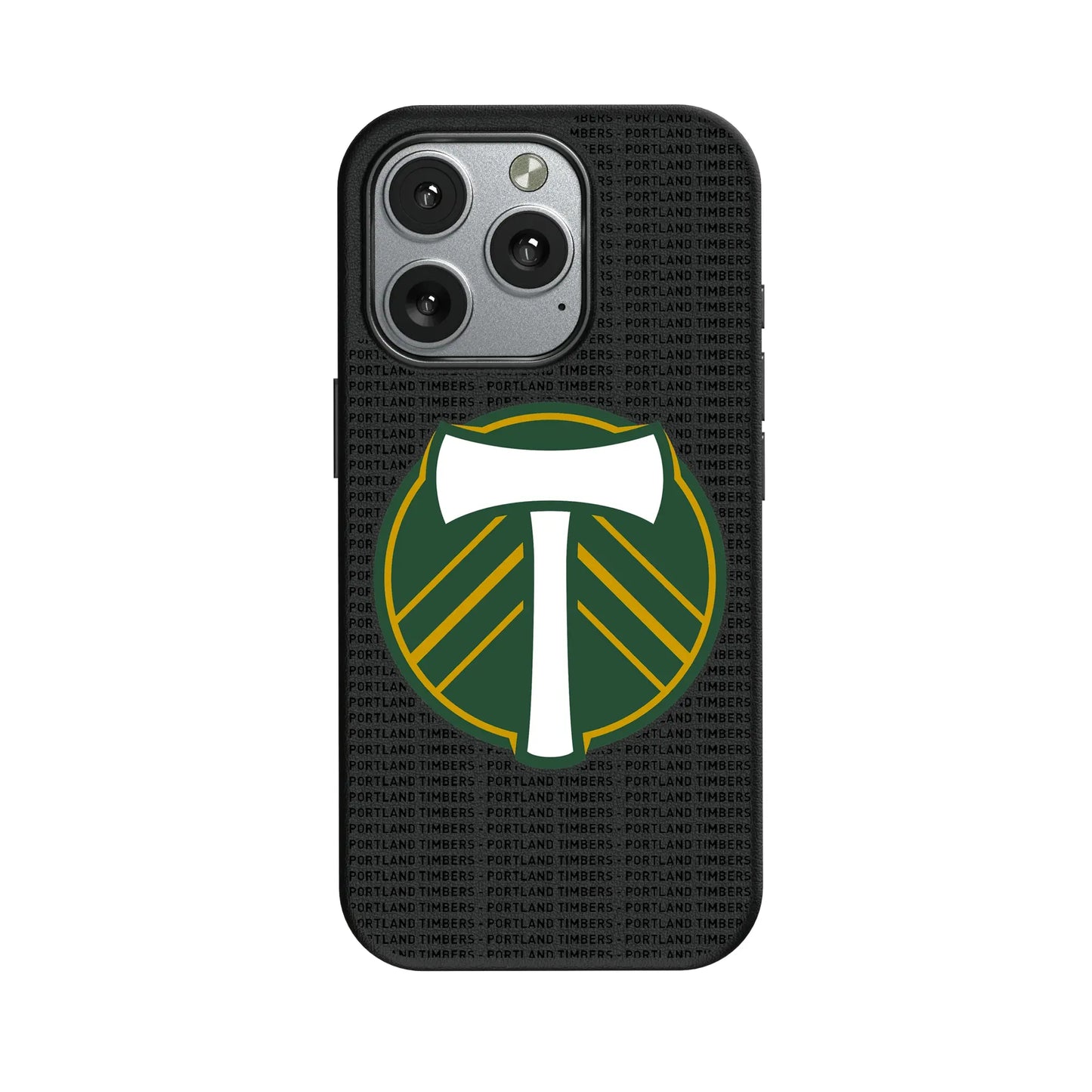 Portland Timbers Text Backdrop MagSafe Compatible Phone Case for Apple iPhone