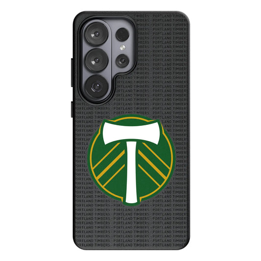 Portland Timbers Text Backdrop MagSafe Compatible Phone Case for Samsung Galaxy
