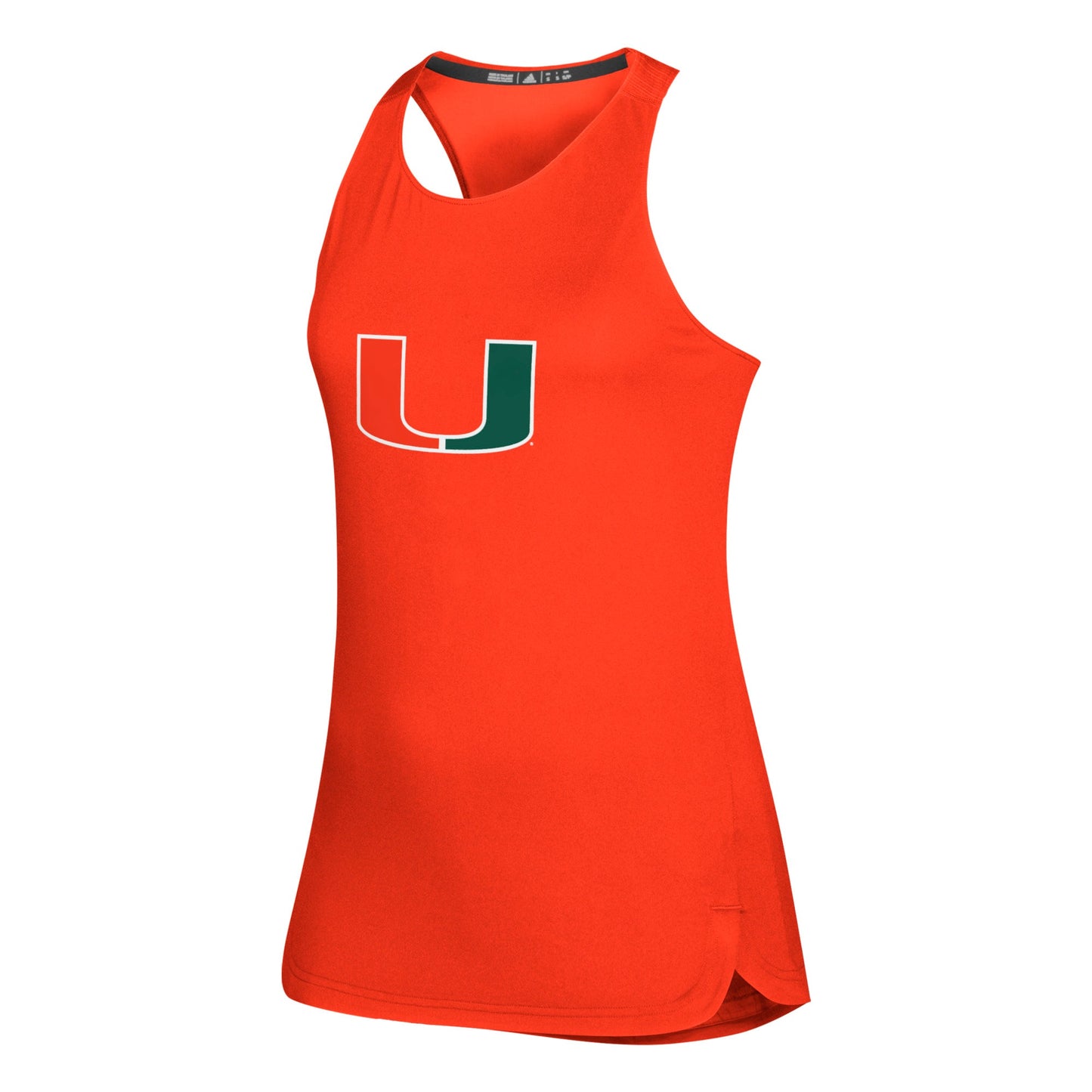 Miami Hurricanes adidas Women's Game Mode Training Tank - Orange