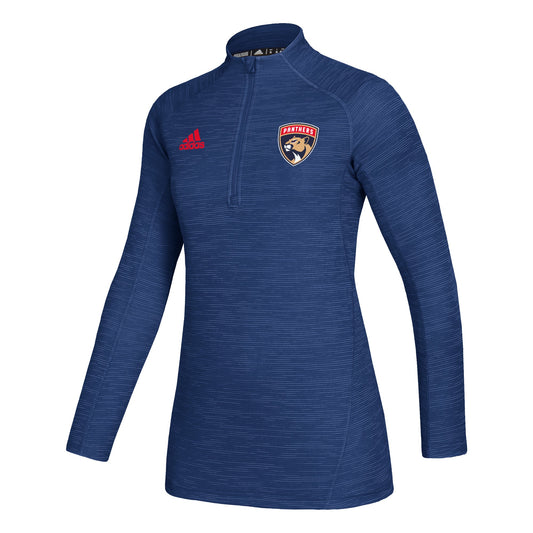 Florida Panthers adidas GameMode 1/4 Zip LS - Women