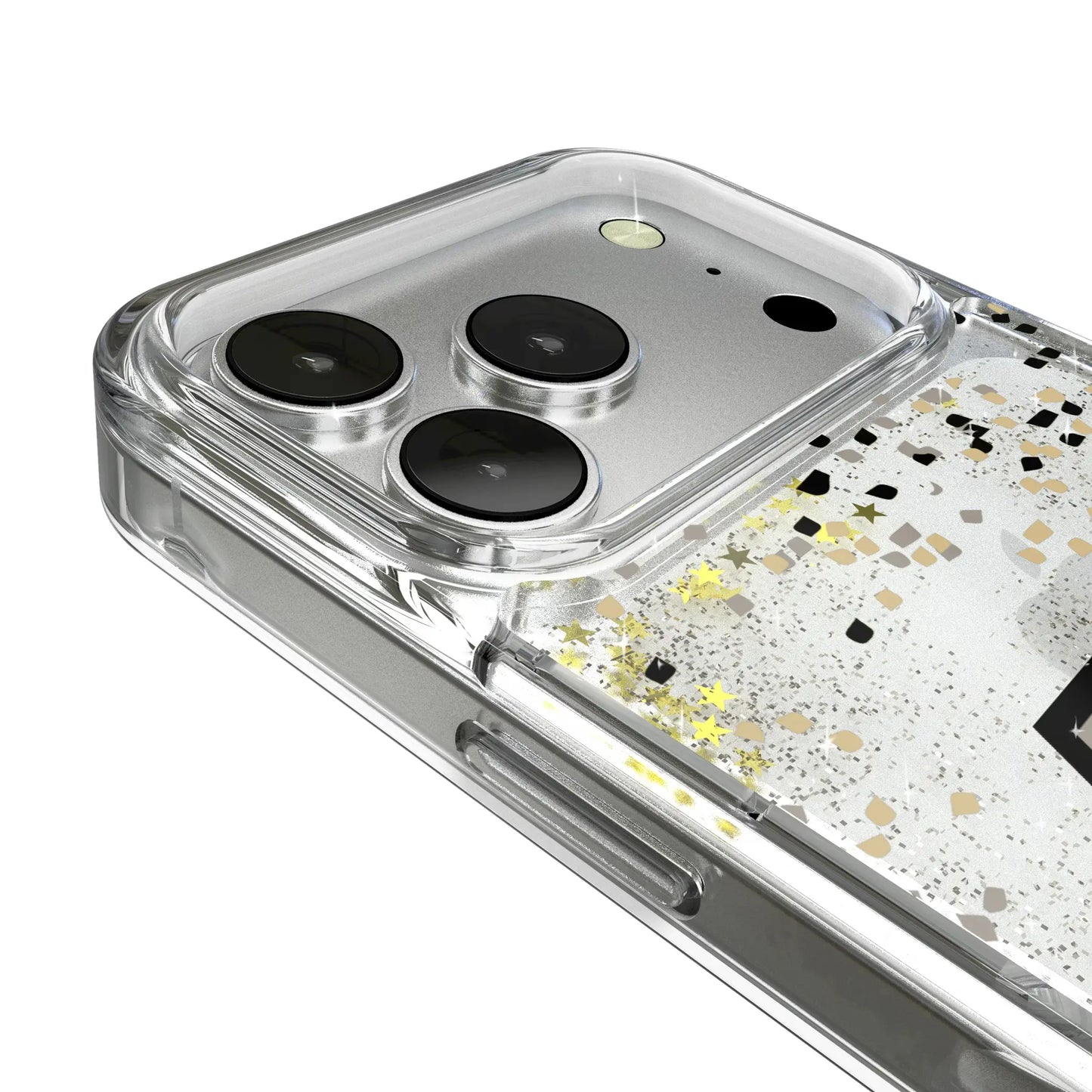 Purdue University Boilermakers Confetti Glitter Phone Case for Apple iPhone