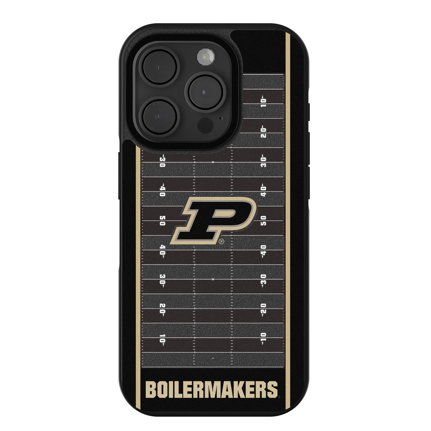 Purdue University Boilermakers Field Bump Phone Case for Apple iPhone
