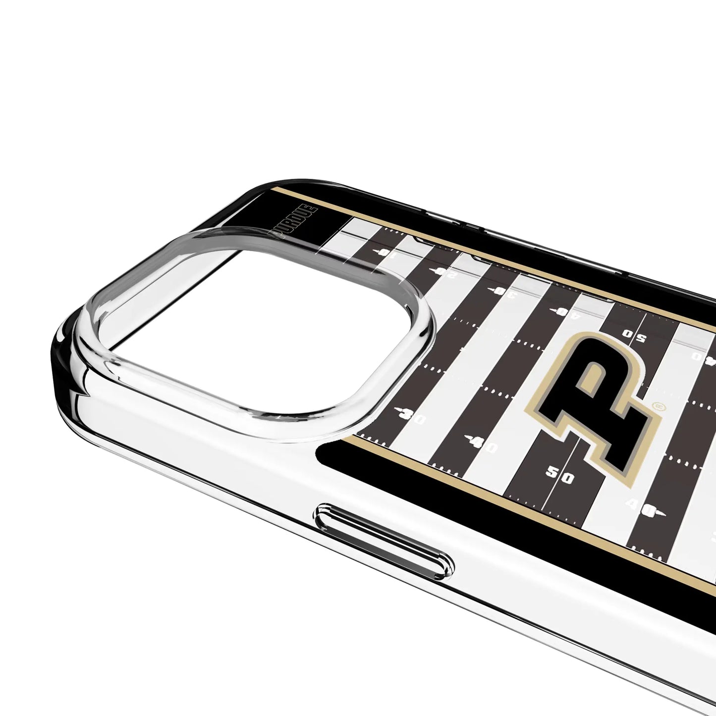 Purdue University Boilermakers Field Clear Phone Case for Apple iPhone