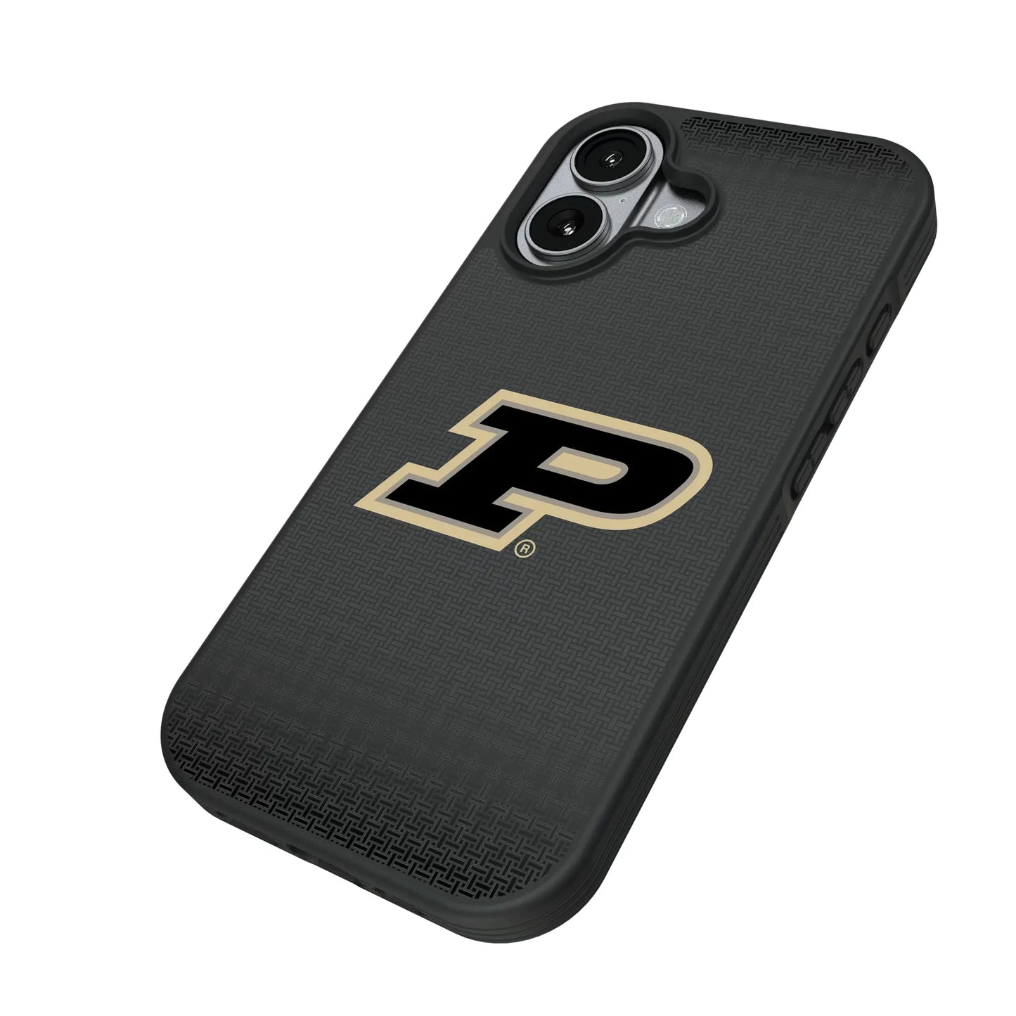 Purdue University Boilermakers Linen Bump Phone Case for Apple iPhone