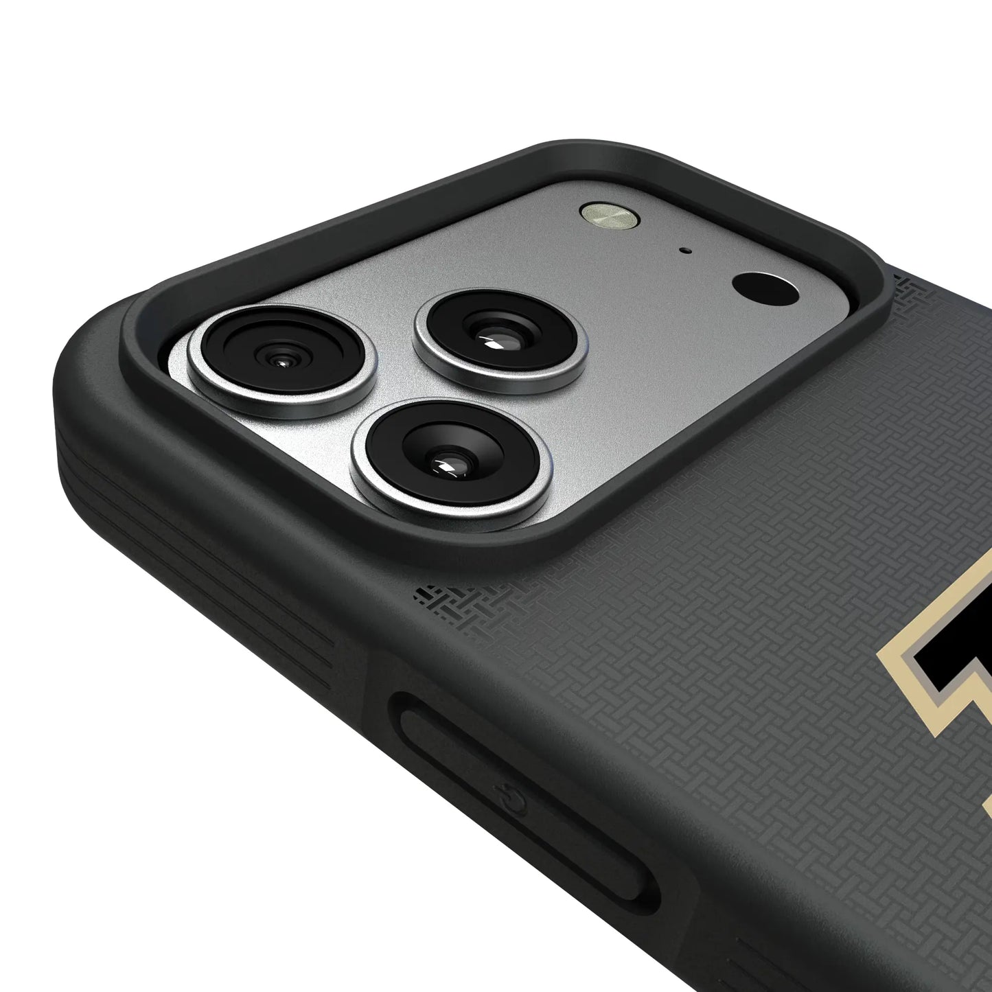 Purdue University Boilermakers Linen Bump Phone Case for Apple iPhone