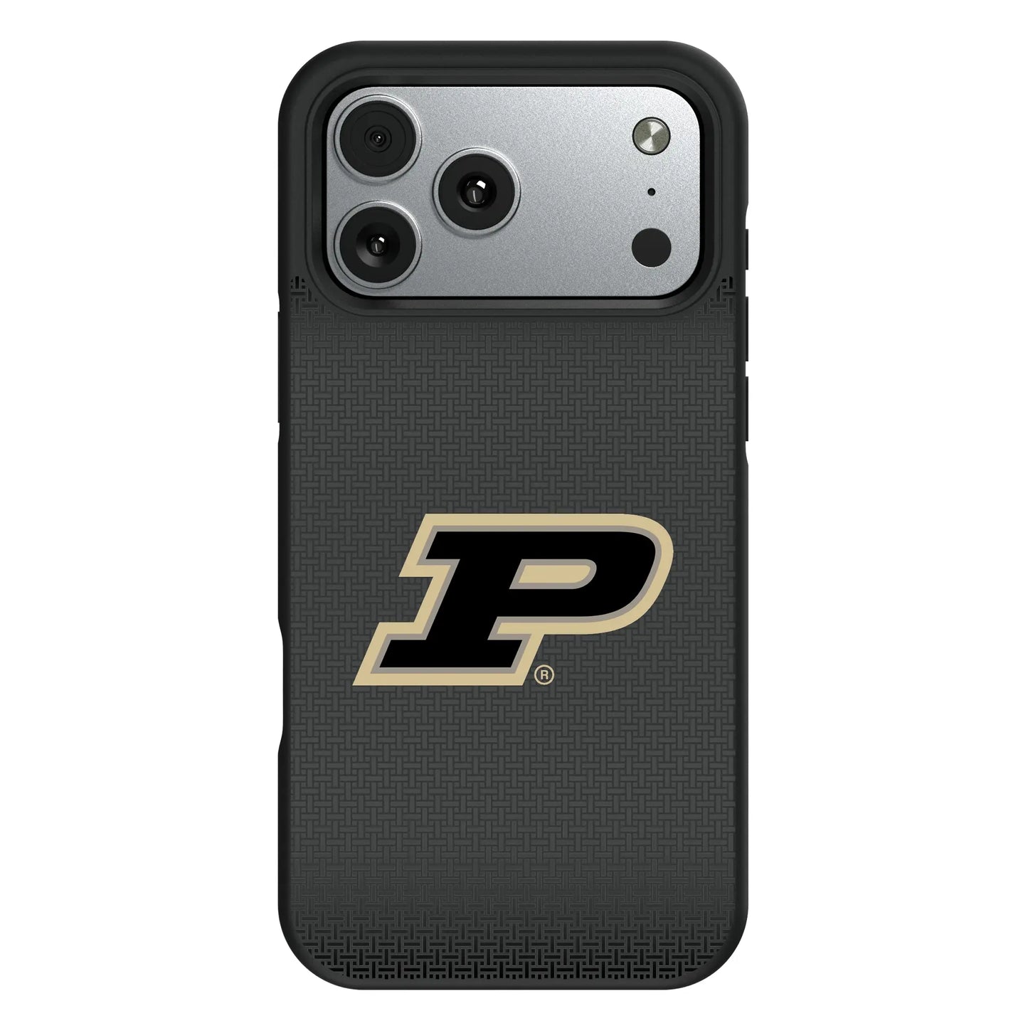 Purdue University Boilermakers Linen Bump Phone Case for Apple iPhone