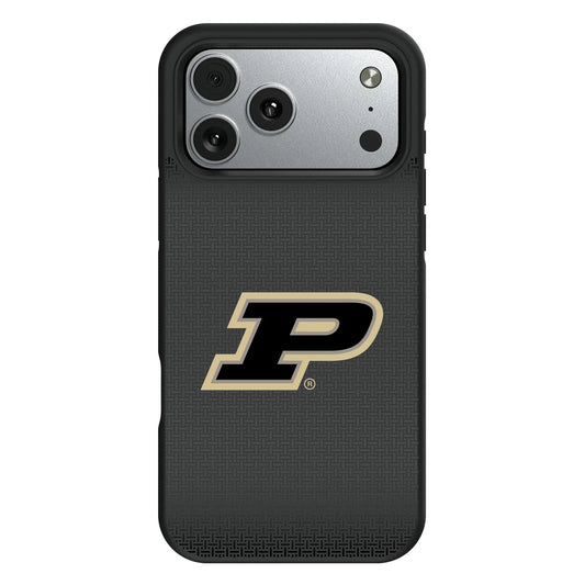 Purdue University Boilermakers Linen Bump Phone Case for Apple iPhone