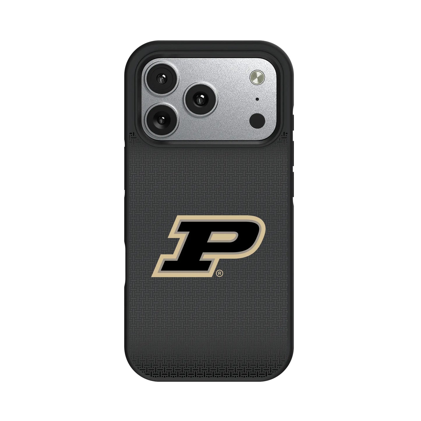 Purdue University Boilermakers Linen Bump Phone Case for Apple iPhone