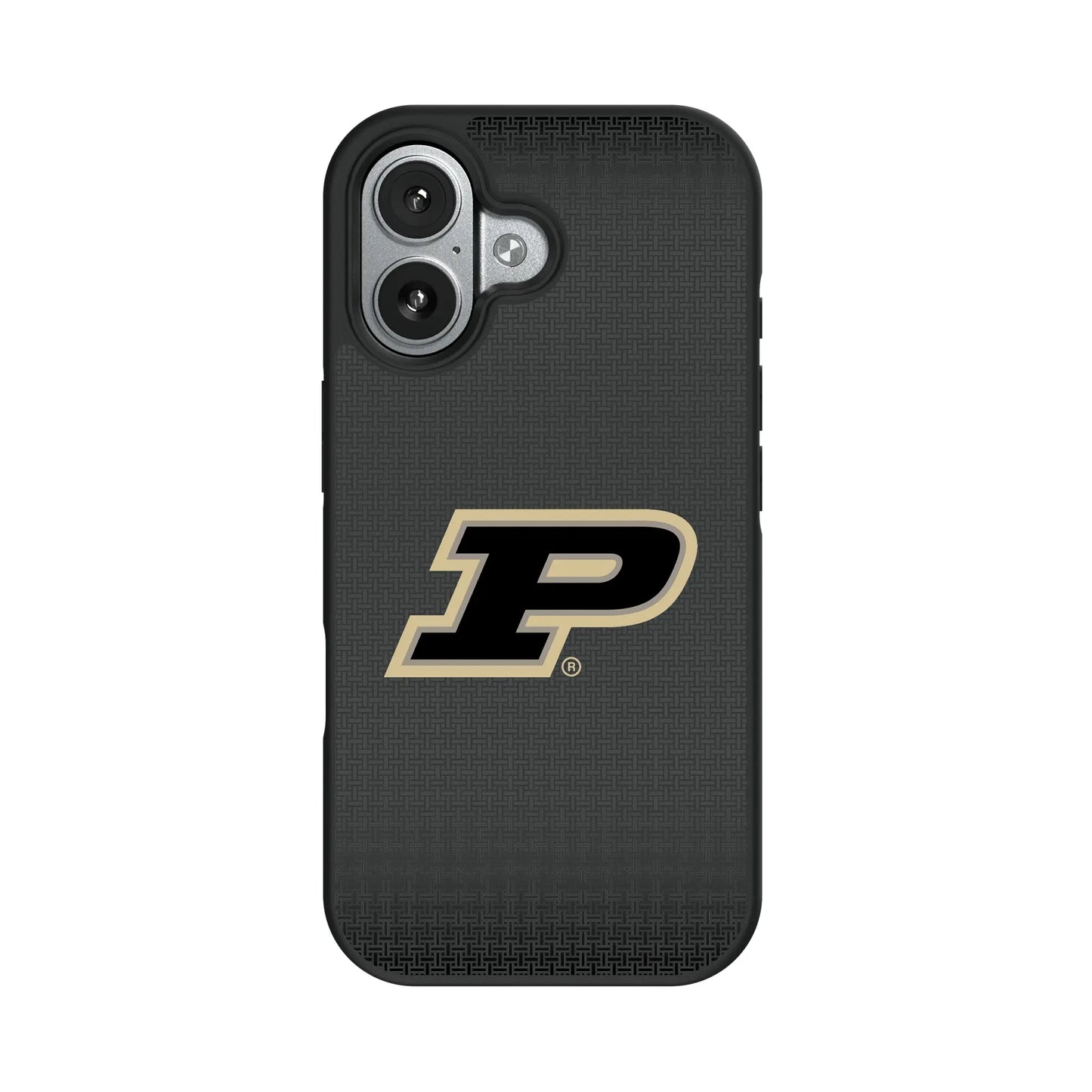 Purdue University Boilermakers Linen Bump Phone Case for Apple iPhone