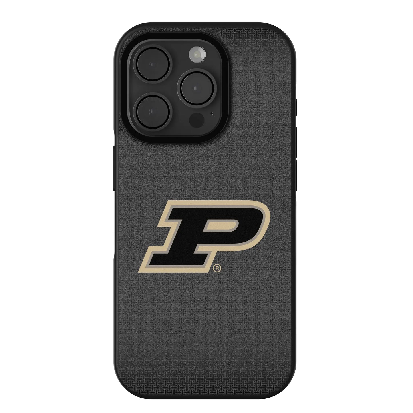 Purdue University Boilermakers Linen Bump Phone Case for Apple iPhone