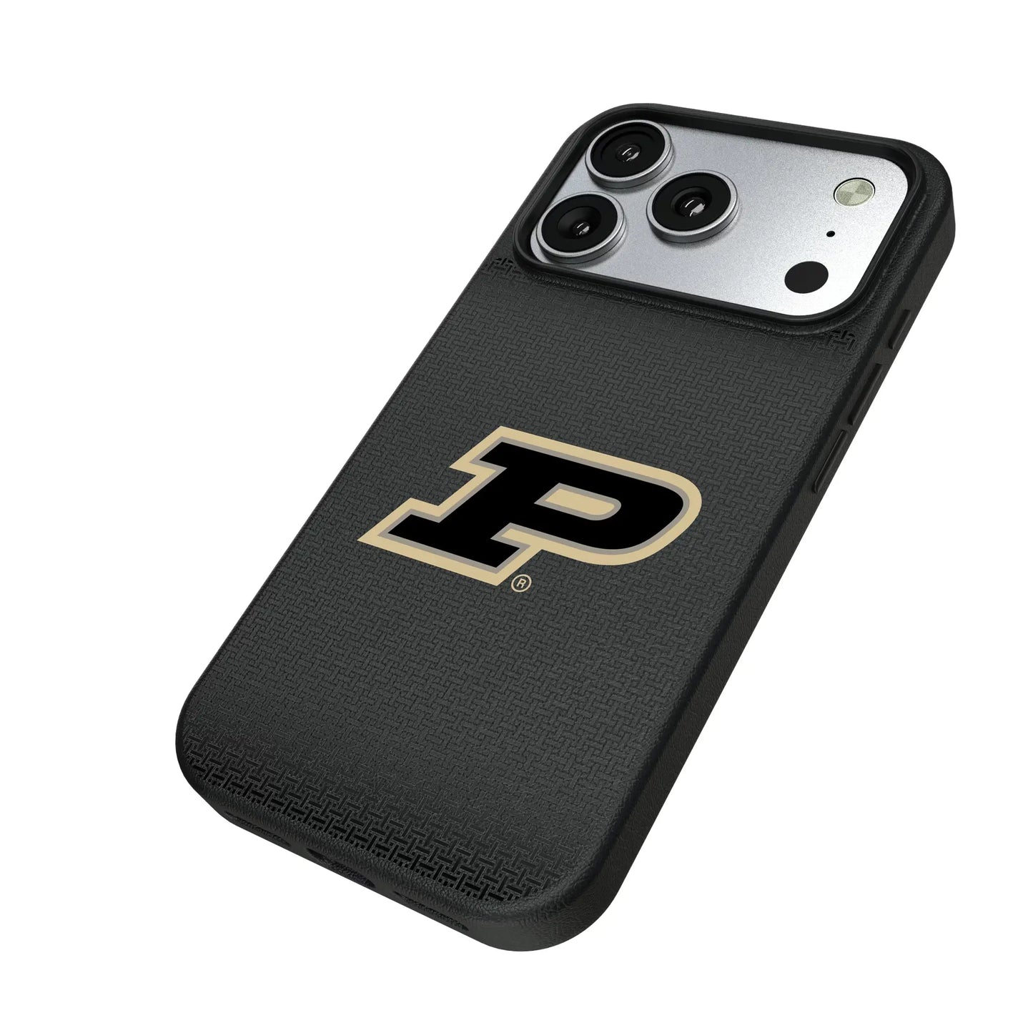 Purdue University Boilermakers Linen MagSafe Compatible Phone Case for Apple iPhone