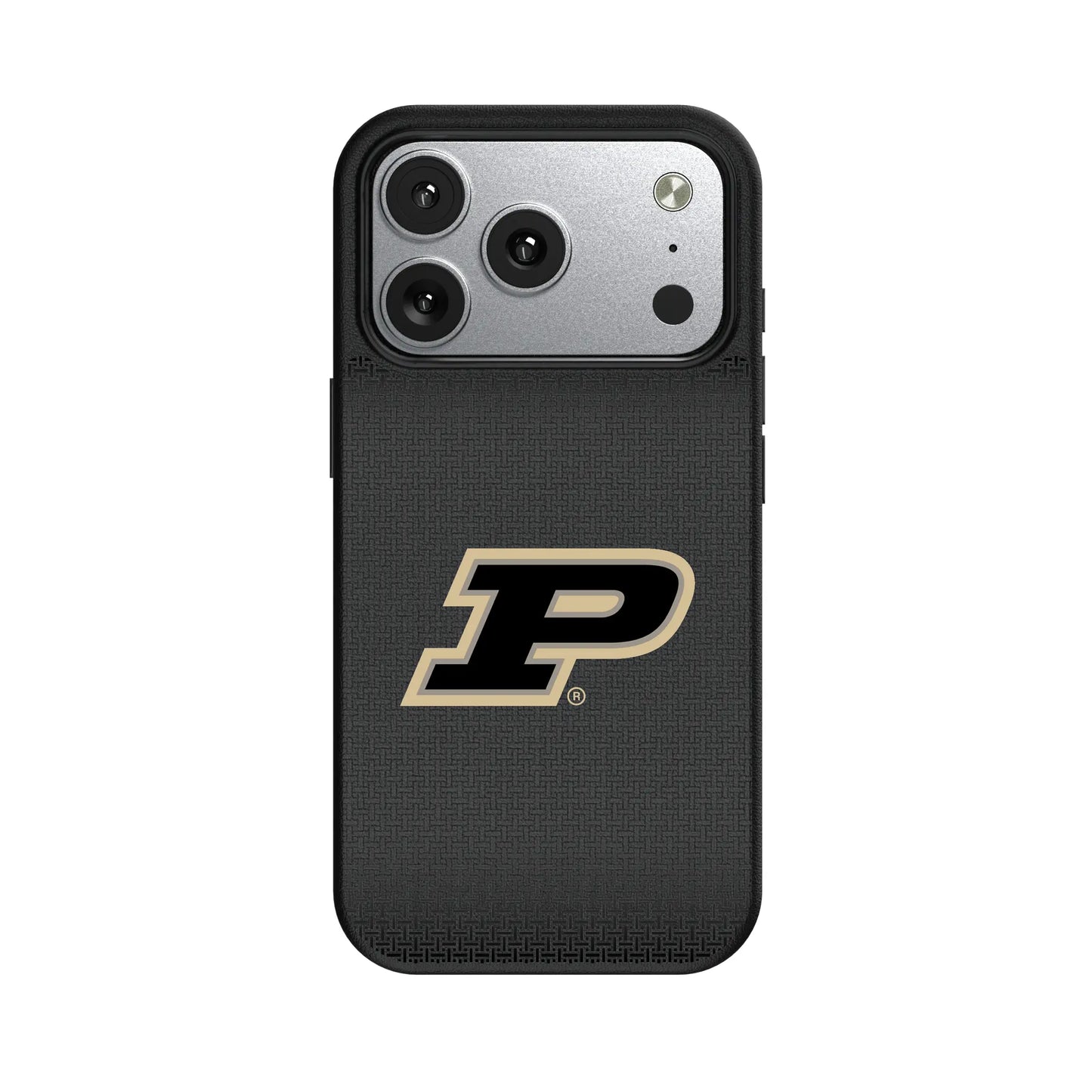 Purdue University Boilermakers Linen MagSafe Compatible Phone Case for Apple iPhone