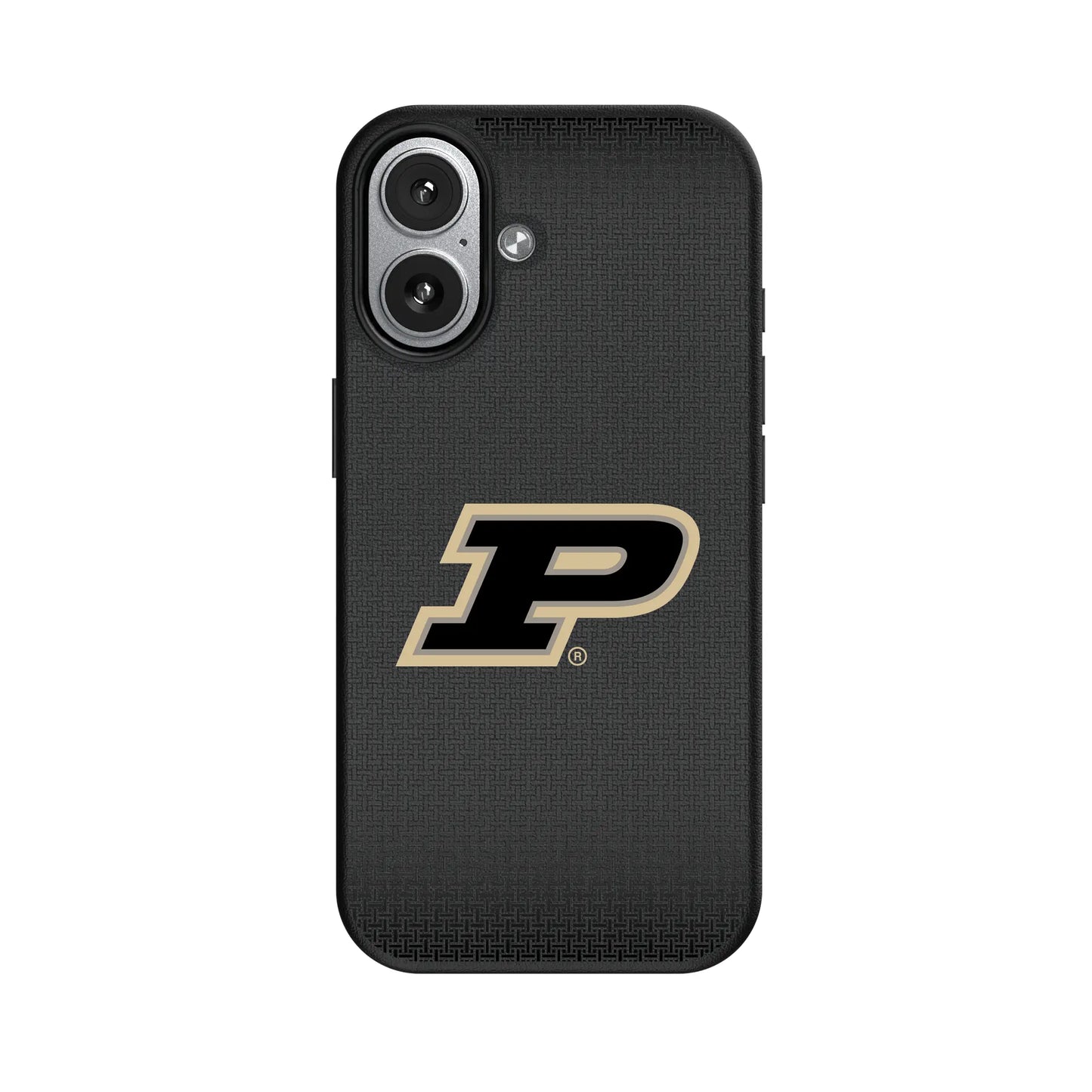 Purdue University Boilermakers Linen MagSafe Compatible Phone Case for Apple iPhone