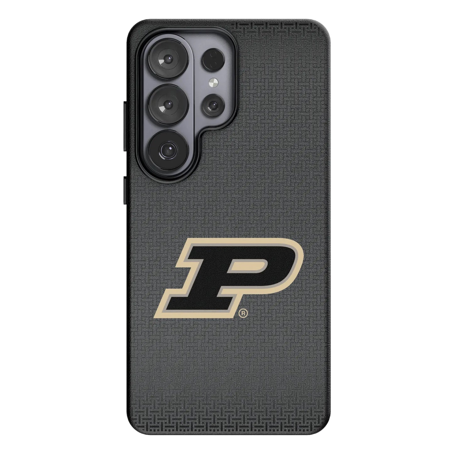 Purdue University Boilermakers Linen MagSafe Compatible Phone Case for Samsung Galaxy