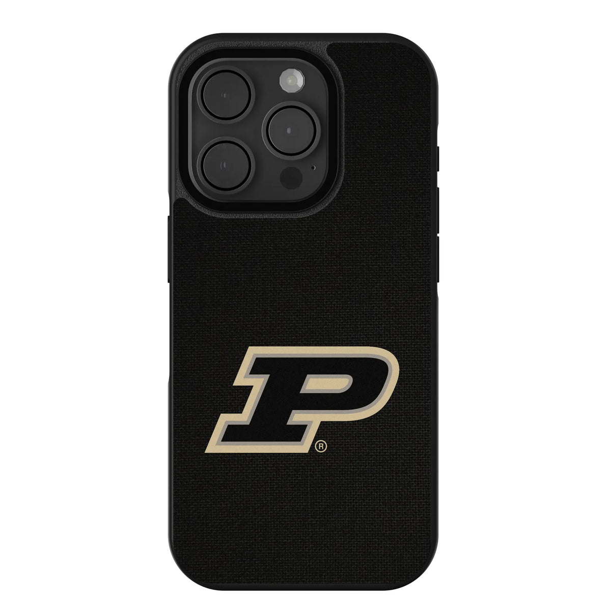 Purdue University Boilermakers Solid Bump Phone Case for Apple iPhone
