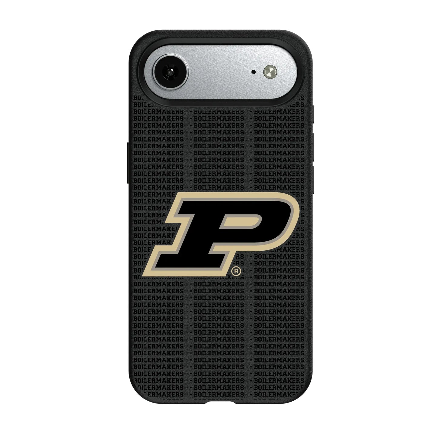 Purdue University Boilermakers Text Backdrop MagSafe Compatible Phone Case for Apple iPhone