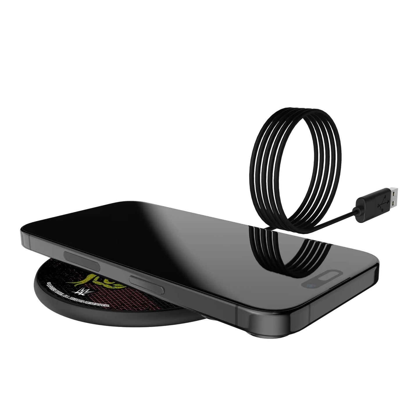 Randy Orton Steel 15-Watt Wireless Charger