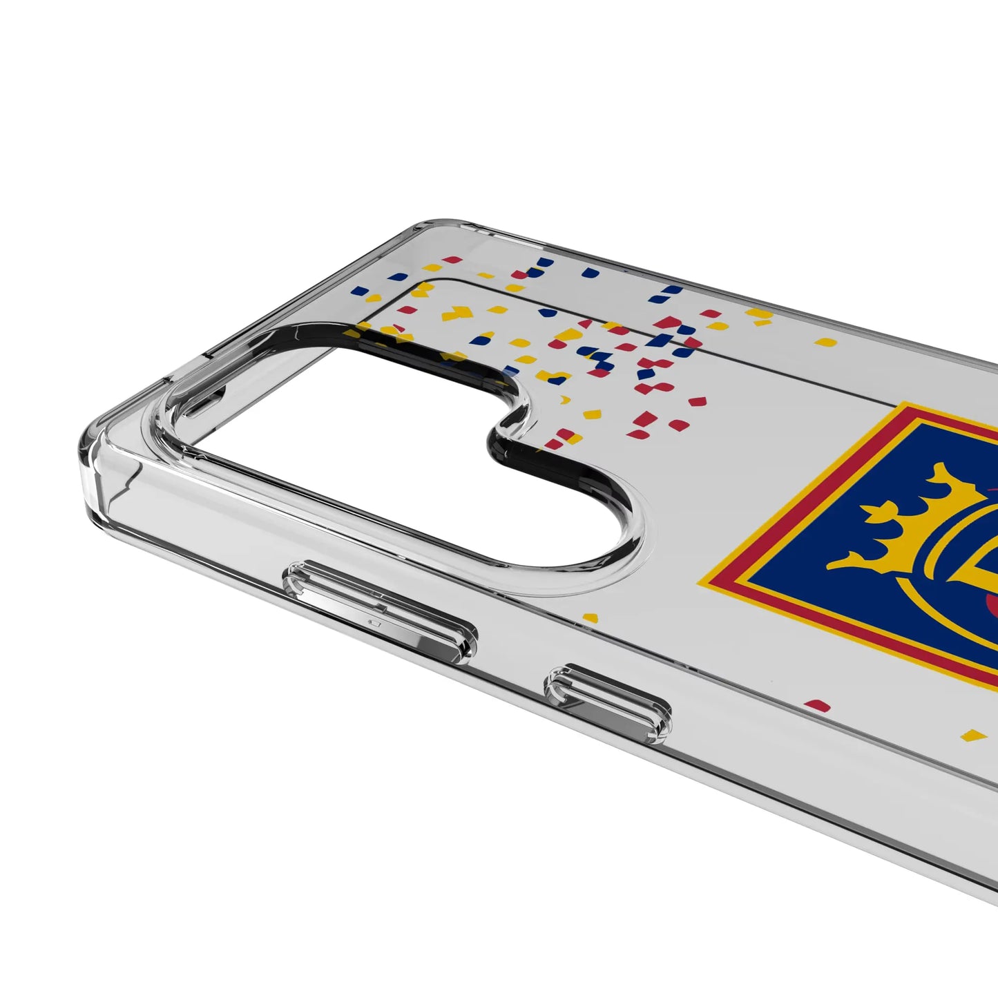 Real Salt Lake Confetti Clear Phone Case for Samsung Galaxy
