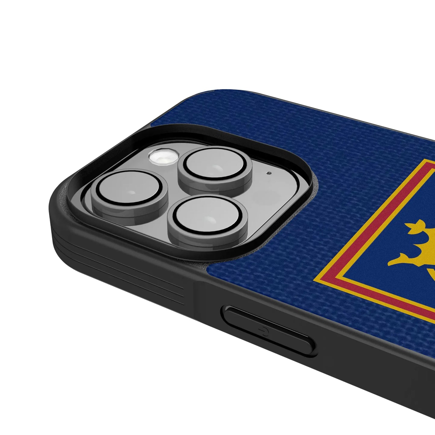 Real Salt Lake Diagonal Stripe Bump Phone Case for Apple iPhone